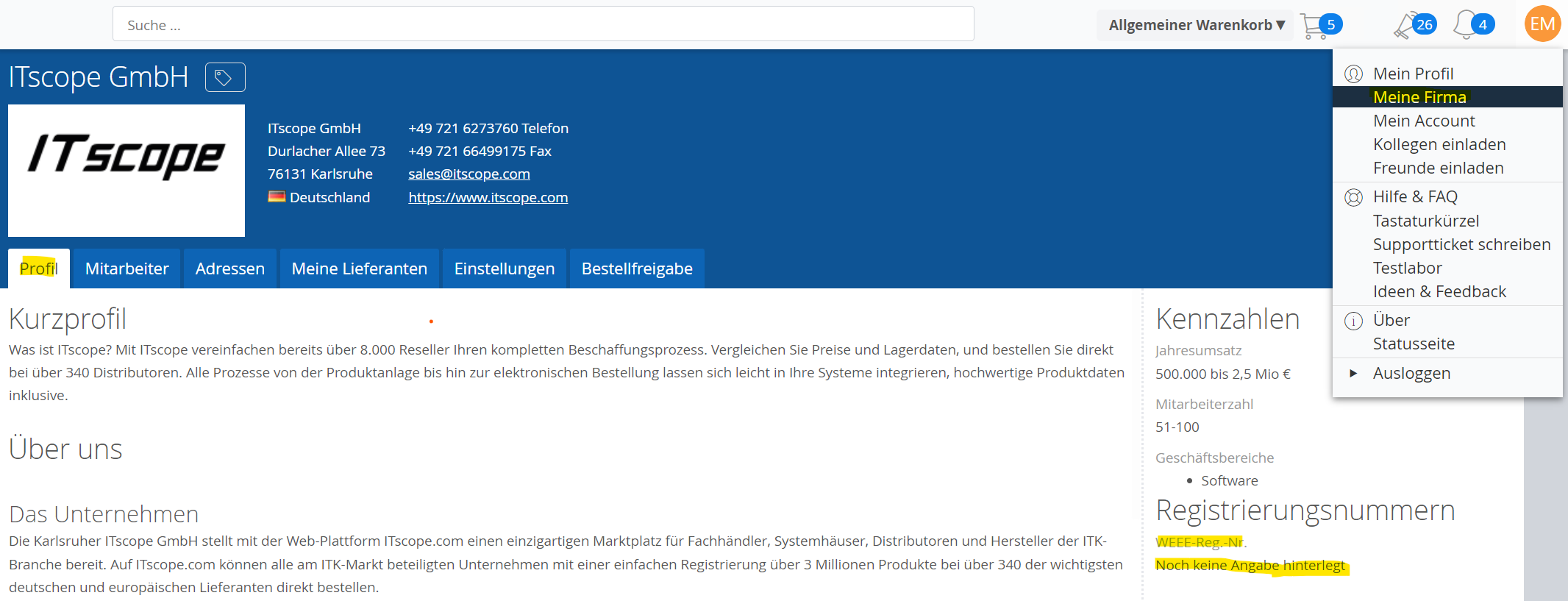 Screenshot_WEEE-Nummer